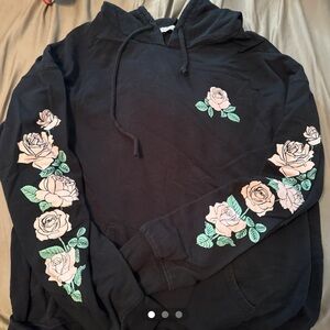 Cute rose hoodie